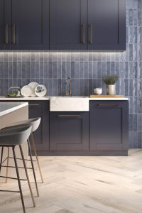 Outlet kleine wandtegels: Overzicht van de 5 verschillende kleuren keramische zelliges 7.5x30cm - snel leverbaar